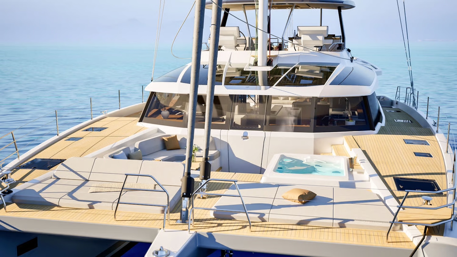 FP Y70S a comfortable luxury catamaran