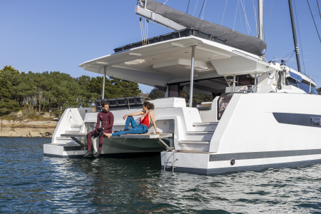 Fountaine Pajot, Aura 51, cruising catamaran, Multihull