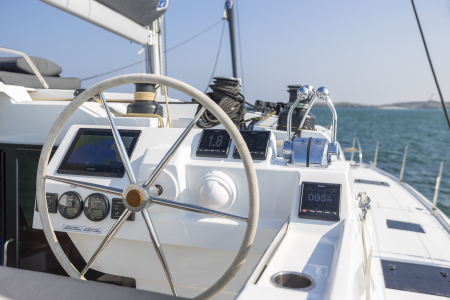 Fountaine Pajot, Aura 51, cruising catamaran, Multihull