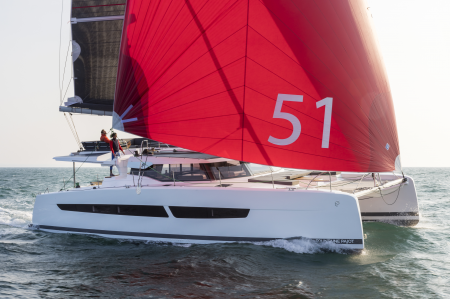 Fountaine Pajot, Aura 51, cruising catamaran, Multihull