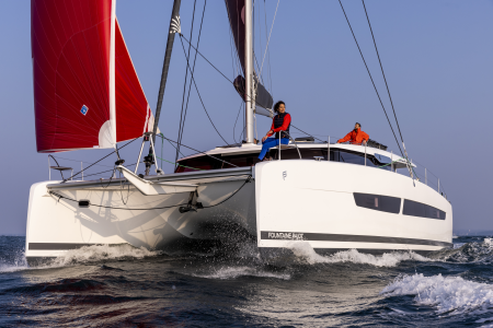 Fountaine Pajot, Aura 51, cruising catamaran, Multihull