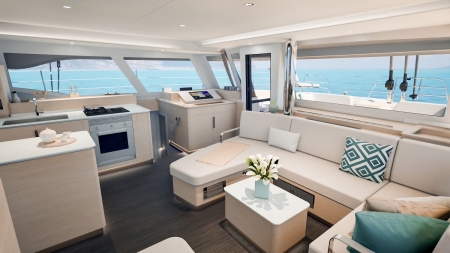 M.i Cats, Fountaine Pajot 55, Interior