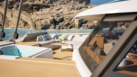 M.i Cats, Fountaine Pajot , Y70S  Exterior
