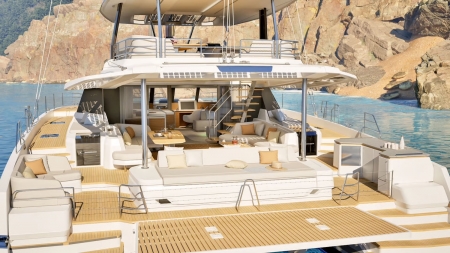 M.i Cats, Fountaine Pajot , Y70S  Exterior