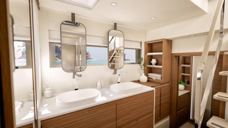 M.i Cats, Fountaine Pajot, Y70S Interior