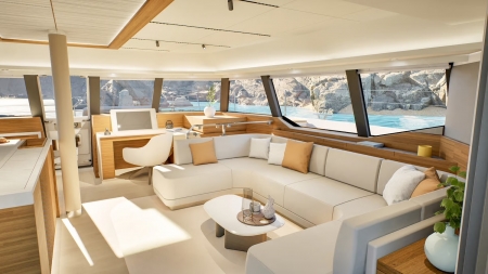M.i Cats, Fountaine Pajot, Y70S Interior