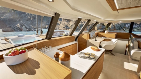 M.i Cats, Fountaine Pajot, Y70S Interior