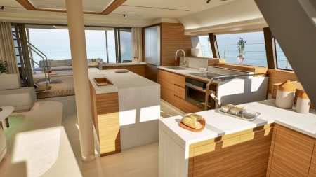 M.i Cats, Fountaine Pajot, Y70S Interior