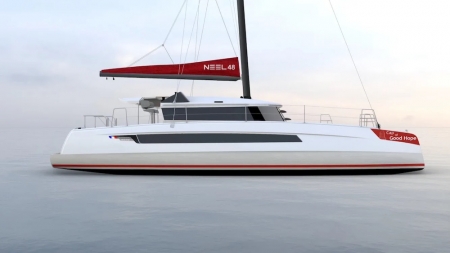 M.i Cats, NEEL Trimarans, NEEL 47 Exterior