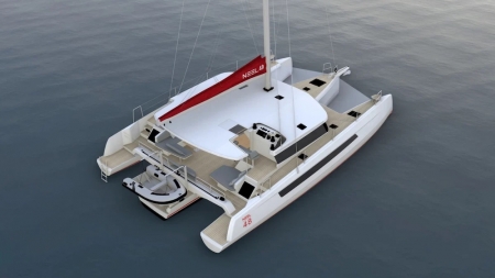 M.i Cats, NEEL Trimarans, NEEL 47 Exterior