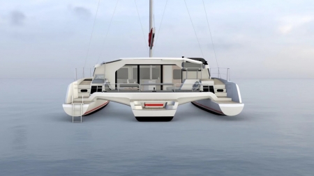 M.i Cats, NEEL Trimarans, NEEL 47 Exterior