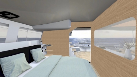 M.i Cats, NEEL Trimarans, NEEL 47 Interior