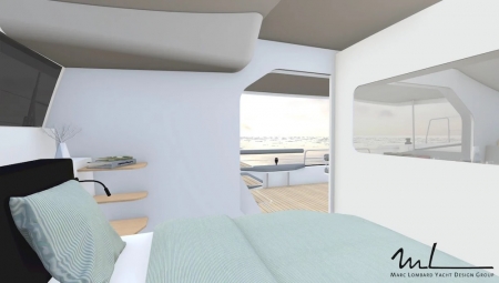 M.i Cats, NEEL Trimarans, NEEL 47 Interior
