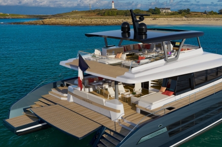 M.i Cats, JFA yachts, Long Island 85 Exterior