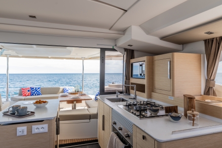 FP 44 Kitchen, Fountaine Pajot 44, FP 44