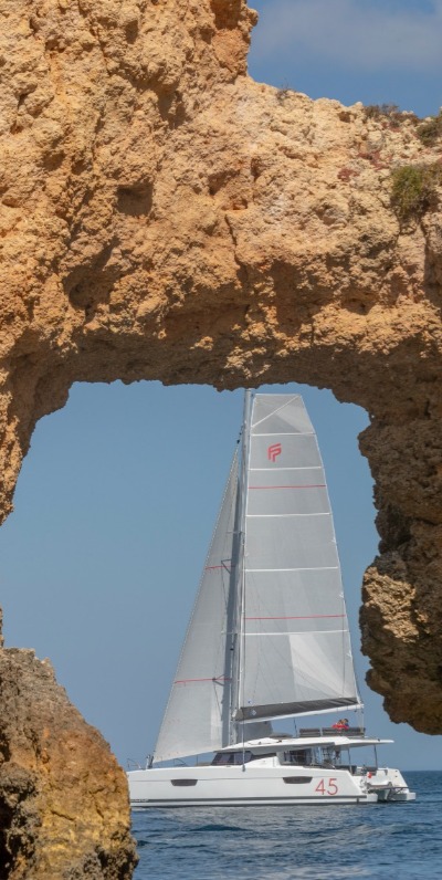 Fountaine Pajot 45, new standard, cruising catamarans,.